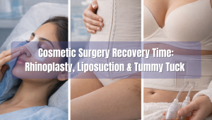 Cosmetic Surgery Recovery Time: Rhinoplasty, Liposuction, Tummy Tuck & Hair Transplant